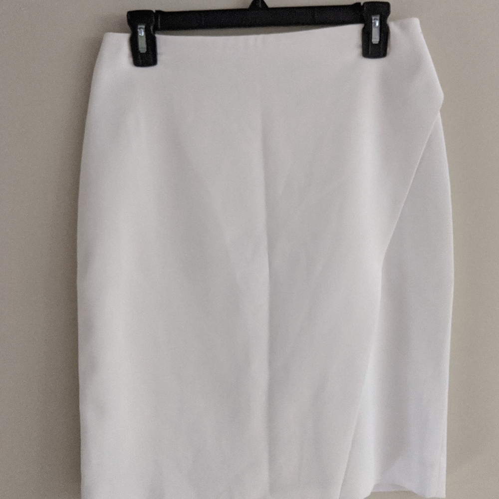 White Formal Skirt